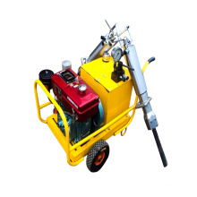 Fast and powerful hydraulic diesel stone rock splitter machine with rock splitter gun